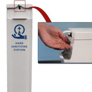 Touch Free Hand Sanitizer Dispenser from DeWys